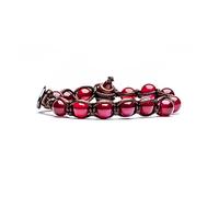 Original Bracelet tamashii tibétain pierres naturelles agate rouge