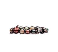 Original Bracelet tibétain Tamashii pierres naturelles Agate Musc