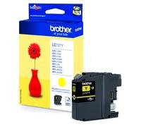 Original Brother LC121Y Cartouche d'encre jaune