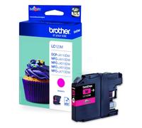 Brother LC123M cartouche d'encre Magenta authentique (TVA incluse)
