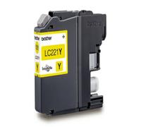 Original Brother LC221Y Cartouche d'encre jaune