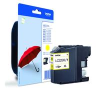 Brother Cartouche d'encre LC225XLYBP originale à haut rendement – Jaune