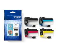 Brother LC424VAL - Pack de 4 cartouches d'encre transparentes