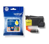 Brother LC-521Y - Jaune - Cartouche d'encre