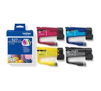 Brother LC527 Value Pack - Pack de 4 - cartouche d'encre - pour Brother MFC-J4350DW, MFC-J4550DW - LC527VAL