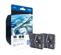 PACK 2 CARTOUCHE BROTHER LC985 NOIRE / lc985bk noir