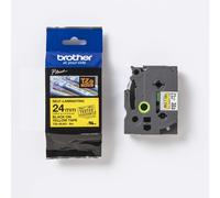 Brother TZe-SL651 - Noir sur jaune - Ruban