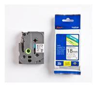 Original Brother TZE241 P-Touch Ruban noir sur blanc laminé 18mm x 8m
