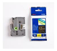 Ruban d'étiquetage Brother TZe, TZ TZe-334 Couleur de ruban: noir Couleur de police:or 12 mm 8 m