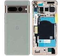 Original Cache Battere Vitre Arrière PULLED Vert Sauge pour Google Pixel 7 Pro (Grade A) Vert G