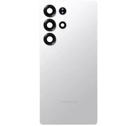 Original Cache Batterie, arrière, Cache Batterie, Cache arrière pour Samsung Galaxy S25 Ultra S938B Gris/Film adhésif