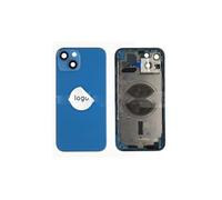 Original Cache Batterie et Vitre Arrière Bleu Pulled pour iPhone 13