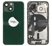 Original Cache Batterie et Vitre Arrière Grade A Vert Pulled pour iPhone 13 mini Vert