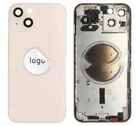 Original Cache Batterie et Vitre Arrière Rose Pulled pour iPhone 13 Rose