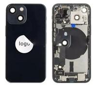 Original Cache Batterie Grade A Noire Pulled pour iPhone 13 mini noire