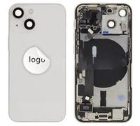 Original Cache Batterie Grade C Blanche Pulled pour iPhone 13 mini