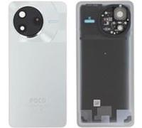 Original Cache Batterie Vitre Arrière Argent pour Xiaomi Poco F7 Pro 5G Argent