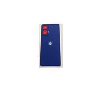 Cache Batterie - Original - Motorola Moto G85 - Bleu Cobalt - Vitre Arrière - 5G