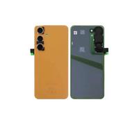 Original Cache Batterie Vitre Arrière Orange pour Samsung Galaxy S24 5G S921 GH82-33101G