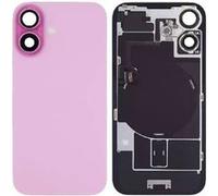 Original Cache Batterie Vitre Arrière Pulled (PIEC) Rose pour iPhone 16 Plus Rose