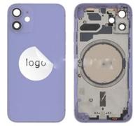 Original Cache Batterie Vitre Arrière Purple pour iPhone 12 Mini (Pulled A) purple