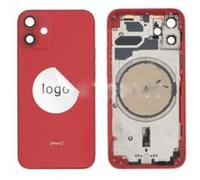 Original Cache Batterie Vitre Arrière Rouge pour iPhone 12 Mini (Pulled A) Rouge