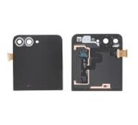Original Cache Batterie Vitre Arrière Supérieure Blanche pour Galaxy Z Flip6 (F741B) GH97-30012F