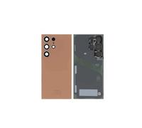 Original Cache Batterie Vitre Arrière Titanium Orange pour Galaxy S24 Ultra 5G S928 GH82-33349G