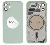 Original Cache Batterie Vitre Arrière Verte pour iPhone 12 Mini (Pulled A)