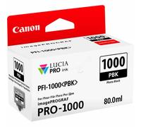 Canon pfi-1000 pbk - photo noire - original - réservoir d'encre