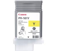 Original Canon 0886B001 / PFI101Y Cartouche d'encre jaune