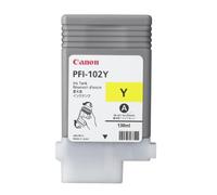 Canon PFI-102Y (PFI102Y) Cartouche d'encre Jaune authentique (TVA incluse)