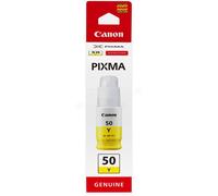 Original Canon 3405C001 / GI50Y Bouteille d'encre jaune