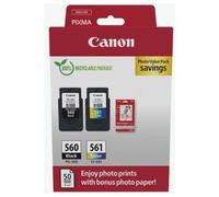 Original Canon 3713C008 / PG560+CL561 Cartouche à tête d'impression multi pack