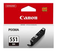 Canon CLI-551BK - 7 ml - noir - original - réservoir d'encre - pour PIXMA iP8750, iX6850, MG5550, MG5650, MG5655, MG6450, MG6650, MG7150, MG7550, MX725, MX925 Noir photo G