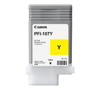 Original Canon 6708B001 / PFI107Y Cartouche d'encre jaune