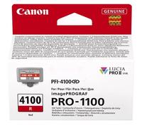 Original Canon 6785C001 / PFI4100R Cartouche d'encre rouge