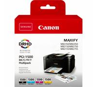 Pack 4 cartouche d'encre CANON PGI-1500 (Noir, Cyan, Magenta, Jaune)