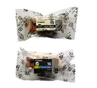 Original Canon BCI-15BK+BCI-16 color iP90 mini220 DS700 DS810 iP90v - 2 Carto...