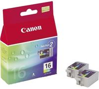 Original Canon Encre Cartouche BCI-16 de Couleur Paquet Double pour Pixma 90 220