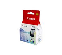 Original Canon Pixma PG 510/CL 511, PG510 CL511 PG-510 CL-511 1 x Lot (1 x Noir 1 x couleur) d'encre pour imprimante MP280, Canon Pixma iP2700 iP2702 MP240 MP250 MP252 MP260 MP270 M