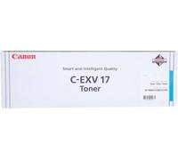 Original Canon Toner 0261B002 C-EXV 17 Cyan pour Ir C 4080i 4580i 5185i
