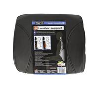 Original CAR+ Portable Orthopedic Lumbar Back Support Memory Foam & PU Leather Seat Cushion. This Lumbar support helps promote good posture while sitting. Black color