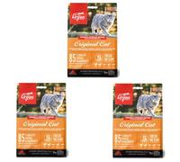 Original Cat | Croquettes pour Chats Adultes | 3 x 340 g | Orijen | Croquettes aliment complet | Pour usage quotidien | 85 % d’ingrédients animaux | Pack de 3