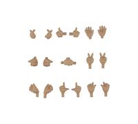 Figurine Original Character - Accessoires pour figurines Nendoroid Doll Hand Parts Set 02 (Cinnamon) G