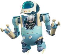 Original Character Figurine Plastic Model Kit Alloy Articulated Assemblable Model Topupu Robot 12 cm
