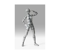 Original Character - Figurine S.H.Figuarts Body-Chan Sports Edition Wire Frame (Gray Color Ver.) 15 Cm