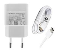 Original Chargeur pour Huawei Nova / Nova Plus / Note 8 Usb-C Chargeur Blanc