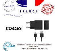 Original Chargeur Sony EP880 + Câble UCB20 USB type C pour Xperia XA Ultra, X,XA