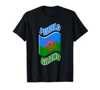 Original Colorida y Alegre Bandera Gitana Del Pueblo Gitano T-Shirt